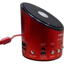 Bewell Speaker Micro Sd Kart Girişli Mini Taşınabilir Speaker Hoparlör Bs-08