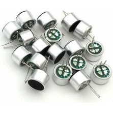 Motorobit Elektret Kapasitif Smd Mikrofon Kapsülü 9.5mm