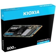 Kioxia Exceria Plus G2 Nvme 500GB 3400MB-3200MB/S M2 Pcıe Nvme 3D Nand SSD (LRD20Z500GG8)
