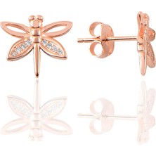 Söğütlü Silver Gümüş Yusufçuk Modeli Küpe