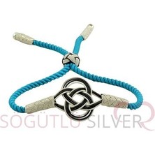 Söğütlü Silver Kazaziye Ayarlamalı Bileklik