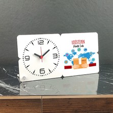 Hediyelen Lojistisyen Ahşap Masa Saati