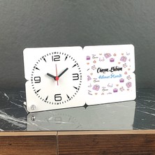 Hediyelen Canım Babam Ahşap Masa Saati 002