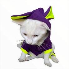 Kemique Bunny Pom Kulaklı Kedi Tulumu,kıyafeti L
