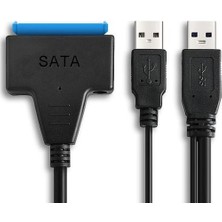 YKA USB 3.0 To 2.5-3.5 Inç Sata Çevirici + 12 Volt Adaptör