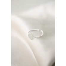 Elika Silver Kadın Güneş Model 925 Ayar Gümüş Yüzük