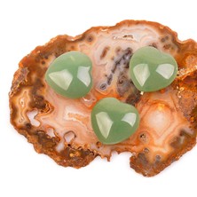 Taş Sandığı Aventurin Taşı Kalp Kütle