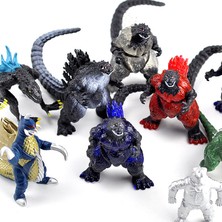 Sinley 10 Adet Godzilla Oyuncağı (6-8 Cm) (Yurt Dışından)