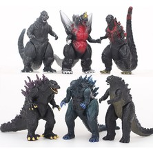 Sinley 8 Adet Mini Godzilla Vs King Kong Oyuncak (8.5cm) (Yurt Dışından)