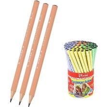 Mikro Siyah Jumbo Üçgen Ilk Kalemim Mikro Siyah Kalın Kurşun Kalem 3 Adet