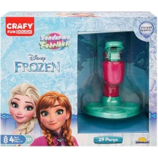 Crafy Frozen Dondurma Fabrikası Oyun Hamuru Seti 200 Gr. 29 Parça