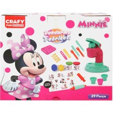 Crafy Minnie Dondurma Fabrikası Oyun Hamuru Seti 200 Gr. 29 Parça