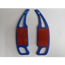 Rex3D Universal F1 Kulakçık Pedal Shift Paddle Shift F1 Vites Kolu Mavi