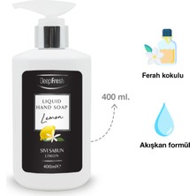 Deep Fresh Parfümlü Sıvı Sabun Limon 400 ml