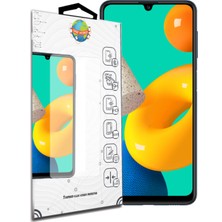 Case World Caseworld Samsung Galaxy M32 Temperli Ekran Koruyucu Kırılmaz Cam