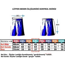 Redzone Erkek Büyük Beden Battal Boy Likralı Boxer Lacivert 3XL-10XL