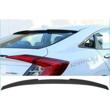 Mkg Honda Civic Fc5 Cam Üstü Yarasa Rs Spoiler Piona Black 2016+