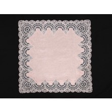 Çeyiz Diyarı Lisa Kadife Bohça Pudra