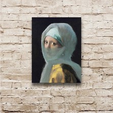 Kanvastik The Girl With Veil