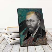 Kanvastik Van Gogh Painting And Real Collage
