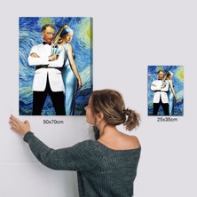 Kanvastik Van Gogh 007 & Pearl Girl