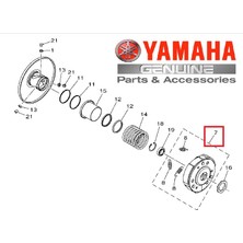 Yamaha Nmax 125/155 Debriyaj Balatası Kavrama 2DPE662000