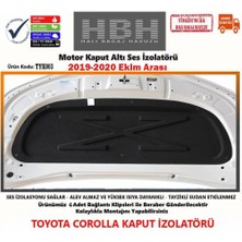 Toyota Corolla Sedan Kaput İzolatörü (2019 -2020 Ekim Arası)