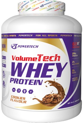 Powertech Volumetech Whey Protein 2400 gr Kurabiye Aromalı Protein Tozu