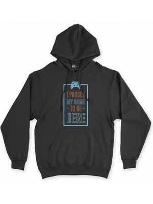 Cix Cix Into The Wild Siyah Kapşonlu Sweatshirt Hoodie