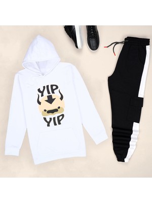 Trendypassion Beyaz Yipyip Eşofman Takımı
