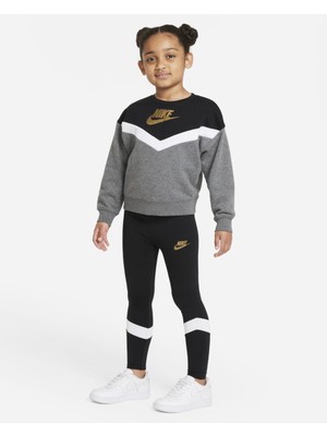 Nike Go For Gold Crew Kısa Kız Çocuk Sweatshirt