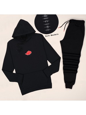 Trendypassion Siyah Bulut Eşofman Takımı