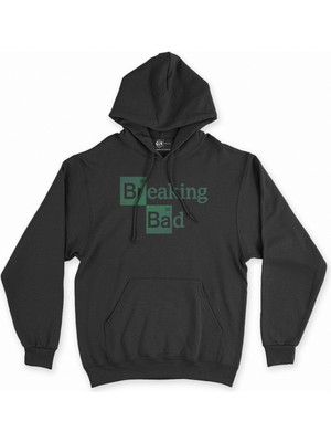 Cix Cix Breaking Bad Siyah Kapşonlu Sweatshirt Hoodie