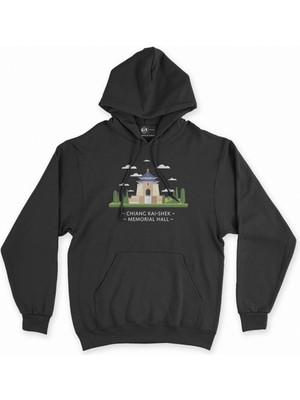 Cix Cix Çan Kay Şek Siyah Kapşonlu Sweatshirt Hoodie