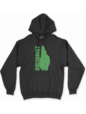 Cix Cix Guitarist Siyah Kapşonlu Sweatshirt Hoodie