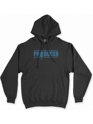 Cix Cix Producer Siyah Kapşonlu Sweatshirt Hoodie