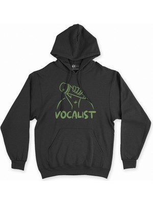 Cix Cix Vokalist Siyah Kapşonlu Sweatshirt Hoodie