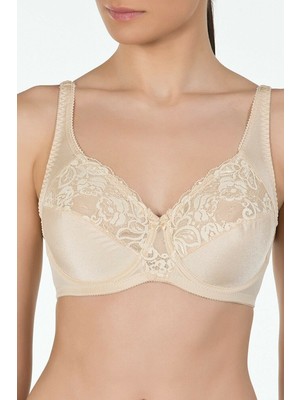 Kom Rosenna Rahat Askılı Toparlayıcı Sütyen Ten Rengi 3'lü Paket