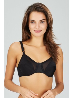 Kom Nelly Balenli Toparlayıcı Sütyen Siyah 3'lü Paket