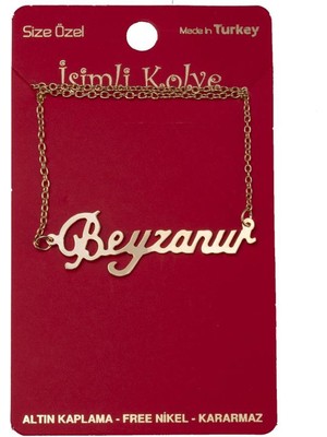 Rennway Marka Beyzanur Isimli Kolye Ölçü: Standart Renk: Çok Renkli