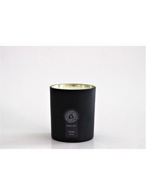 Home In Joy Mum 250G Soya Citronella Kokulu Reflections Siyah-Gold 500G Cam 8 X 9 cm