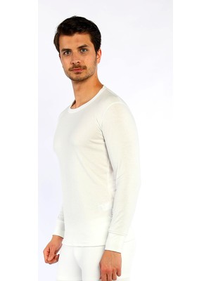 Thermoform Heavy Unisex Uzunkol Termal Fanila Ekru