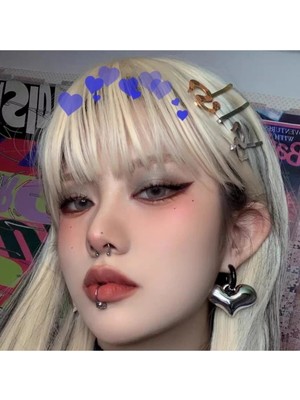 Takıconcept Deliksiz Mıknatıslı Lip Boynuz Fake Piercing Septum