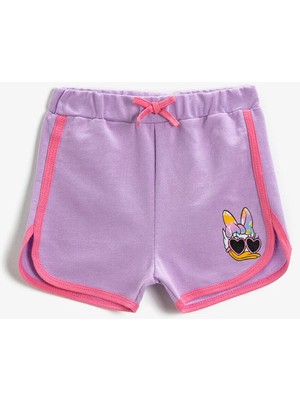 Koton Kız Bebek Disney Lisanslı Şort Pamuklu