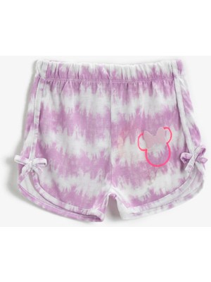 Koton Minnie Mouse Şort Lisanslı Batik