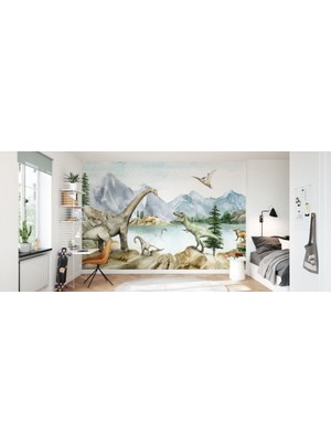 Duvar Kağıdı Marketi Dinazorlu Duvar Kağıdı