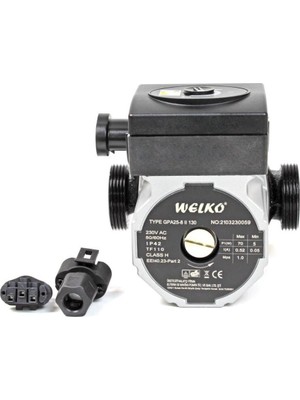 Welko Gpa 25-8 130 mm 18-25.000 Kazan Için Frekans Konvertörlü Sirkülasyon Pompası 8 Mss 4,2 M3/h