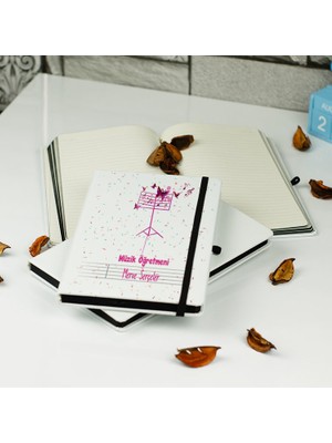 Hediyelen Müzik Öğretmeni Defter 005