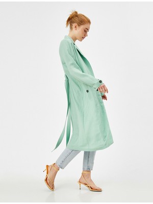 Koton Kusakli Trençkot