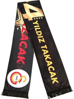 Galatasaray Orijinal Lisanslı Unisex Şal Atkı Özel Ahşap Kutulu